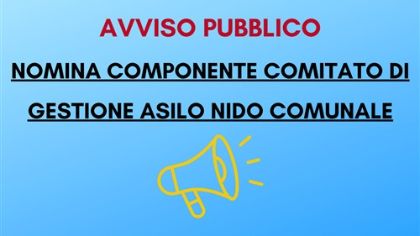 Nomina comitato di gestione asilo nido