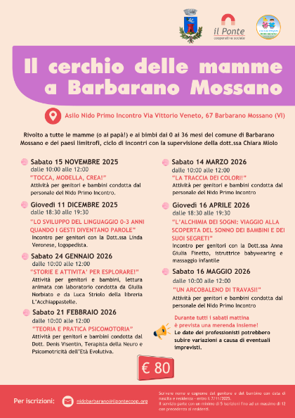 🌸 Il cerchio delle mamme 🌸 Il cerchio delle mamme