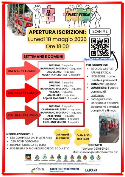 Ci sto! Affare Fatica