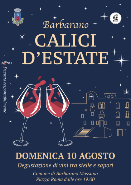 🍷✨ Vini, Sapori e Musica sotto le Stelle – Domenica 10 Agosto a Barbarano