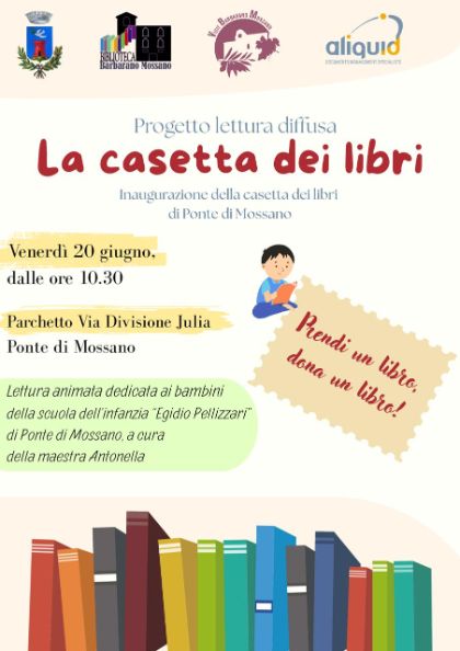 La casetta dei libri La casetta dei libri