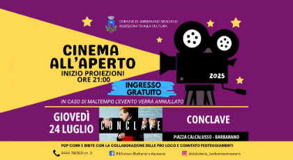🎬 Cinema sotto le stelle 🌟 🎬 Cinema sotto le stelle 🌟