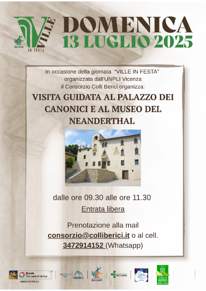 🏛️ Visita guidata al Palazzo dei Canonici e al Museo del Neanderthal 🏛️ Visita guidata al Palazzo dei Canonici e al Museo del Neanderthal