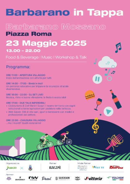 🚴‍♂️ GIRO D’ITALIA - Tappa a Barbarano Mossano 🚴‍♀️