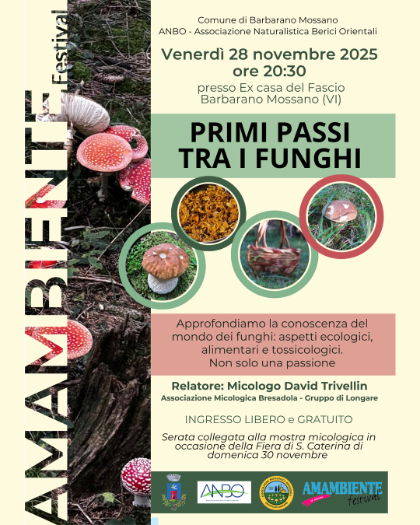🍄 Primi passi tra i funghi: conoscere, riconoscere, prevenire