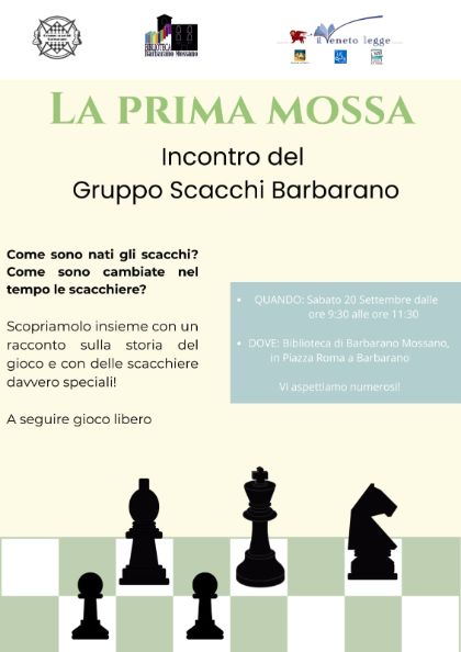 ♟️ La Prima Mossa – Incontro del Gruppo Scacchi Barbarano
