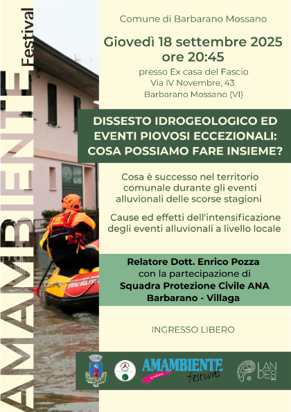 🌧️ Dissesto idrogeologico ed eventi piovosi eccezionali: cosa possiamo fare insieme?