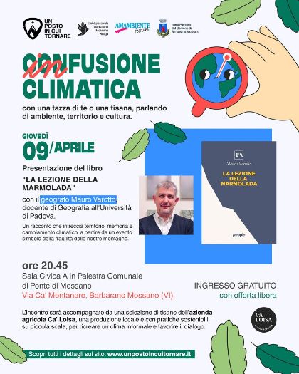 🫖 Infusione Climatica - “La lezione della Marmolada” ⛰️