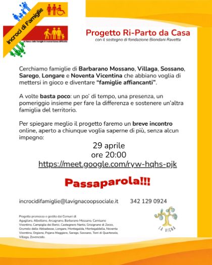 Progetto Ri-Parto da Casa