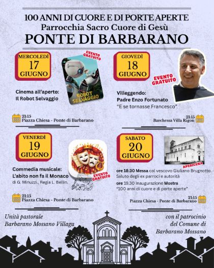 100 anni Parrocchia Sacro Cuore di Gesù
