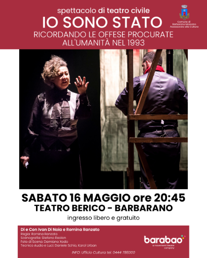 Spettacolo di teatro civile 