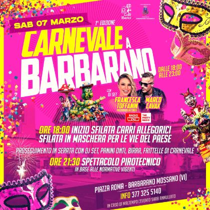 Carnevale a Barbarano 🎭