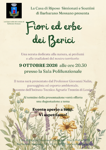 Fiori ed erbe dei Berici 
