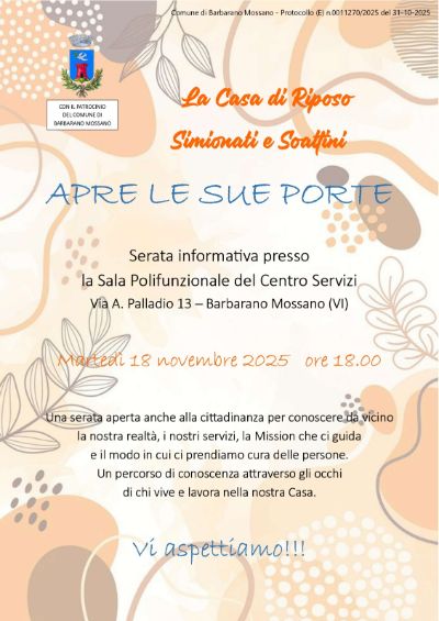 innaugurazione casa di riposo