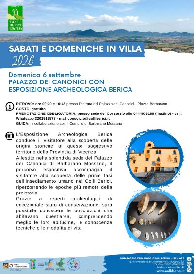 06092026 Esposizione Archeologica Berica