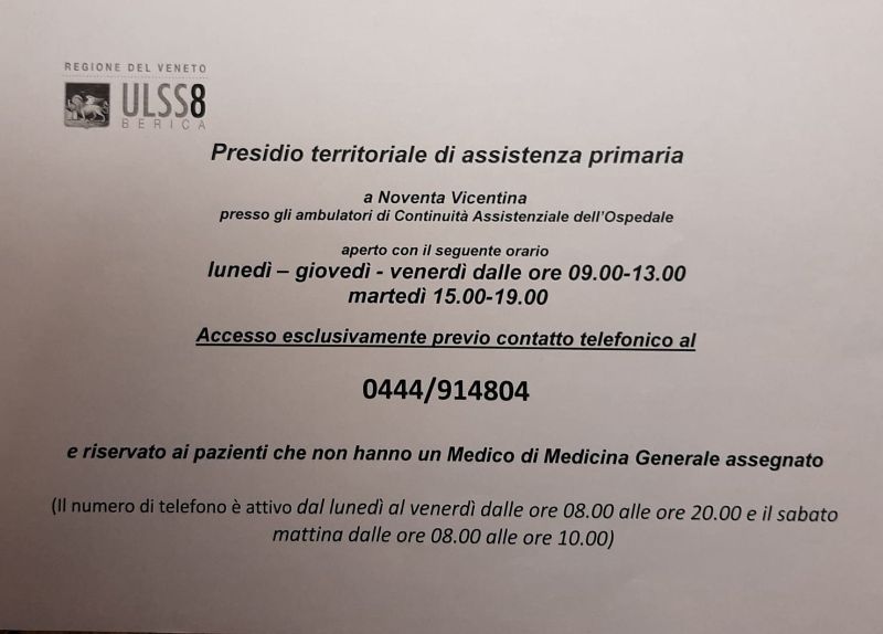 Numero di Accesso Numero di Accesso