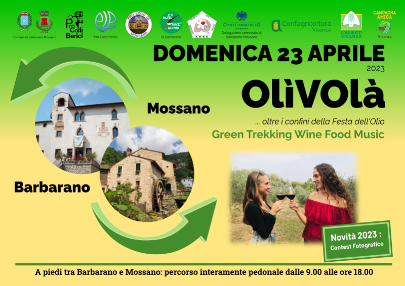 Cartolina Olivolà 2023 fronte