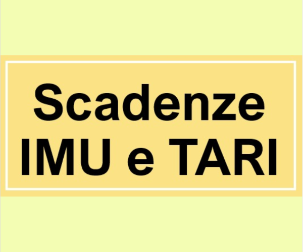 🛑 Scadenze IMU e TARI 🏡🗑️
