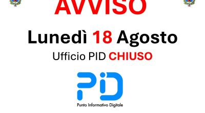 Chiusura PID Agosto Chiusura PID Agosto