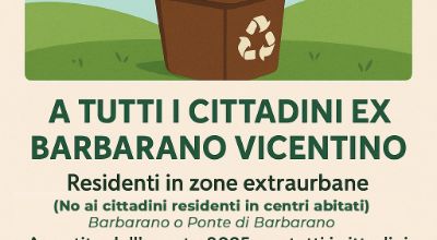 Ritiro bidone umido comune