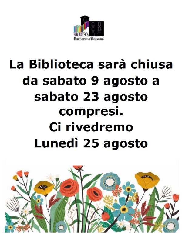 Chiusura estiva