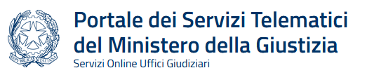Logo Portale Servizi Telematici Giustizia