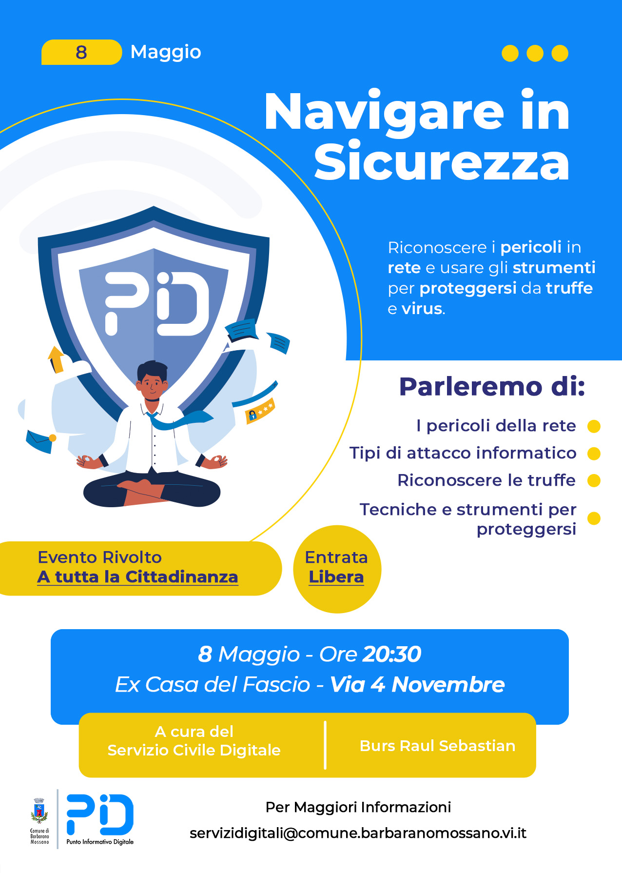 Locandina Sicurezza Digitale